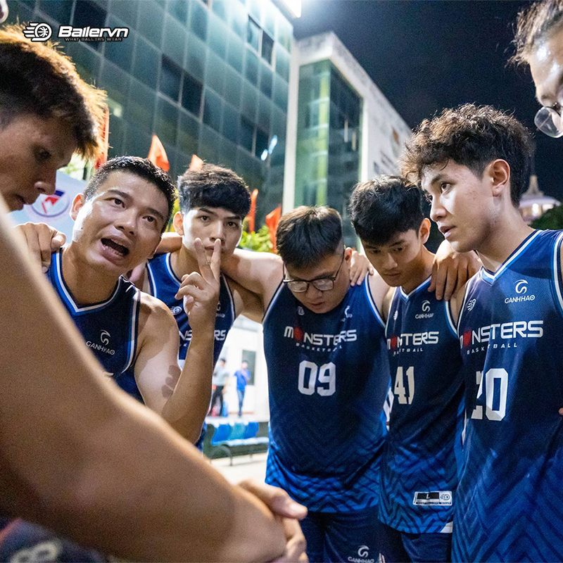 Mẫu Thiết kế Đồng phục CLB Monsters Basketball