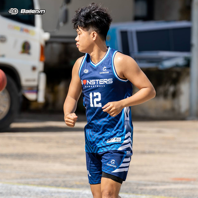 Mẫu Thiết kế Đồng phục CLB Monsters Basketball