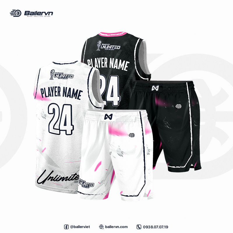 Mẫu Thiết kế Đồng phục Giải đấu Ballervn UNLIMITED Cup 2024