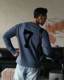 ÁO TAY DÀI NỈ IN TG SLIMFIT