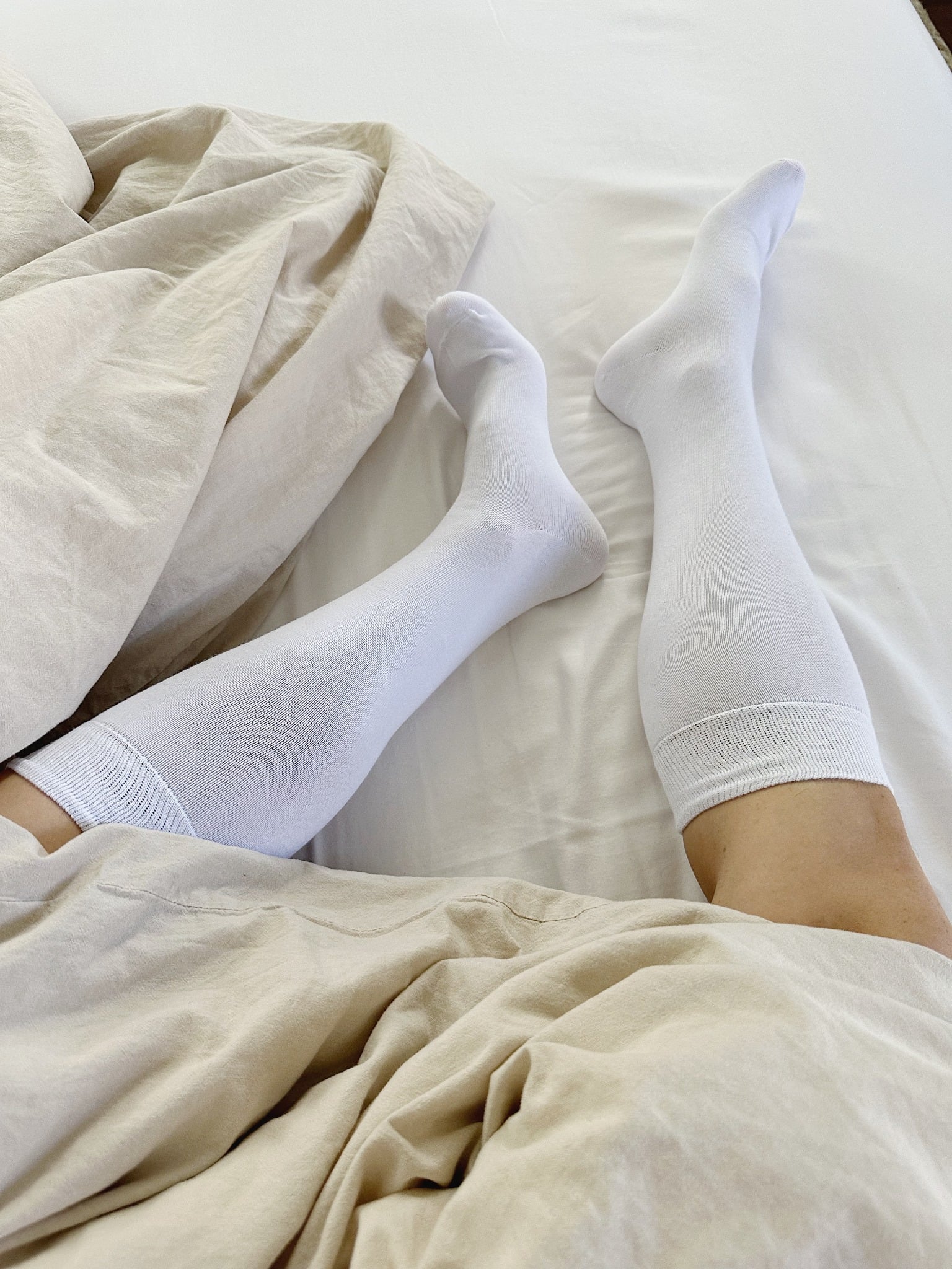  VỚ CỔ CAO TRƠN (2 PAIR/1PACK) 