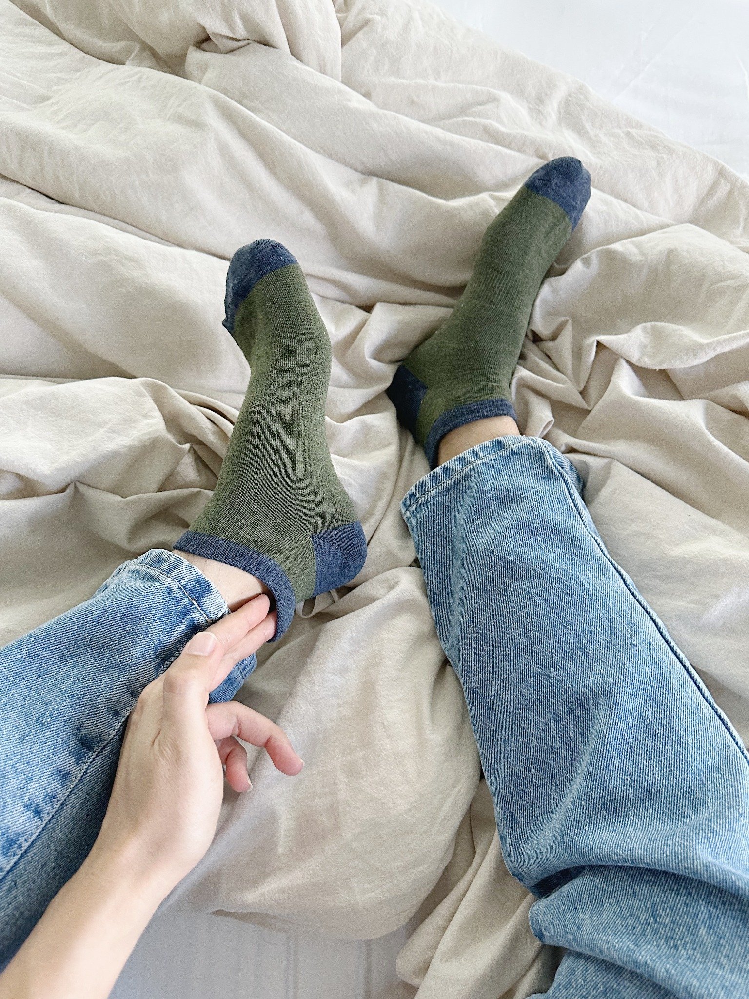  VỚ MẮC CÁ PHỐI MÀU (4PAIR/1PACK) 