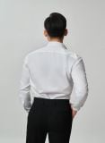 ÁO SƠ MI FORMAL CỔ MỞ RỘNG TRẮNG