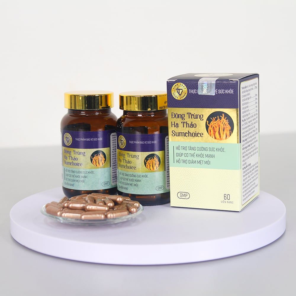 Viên Nang Đông Trùng Hạ Thảo SUMCHOICE 60 Viên