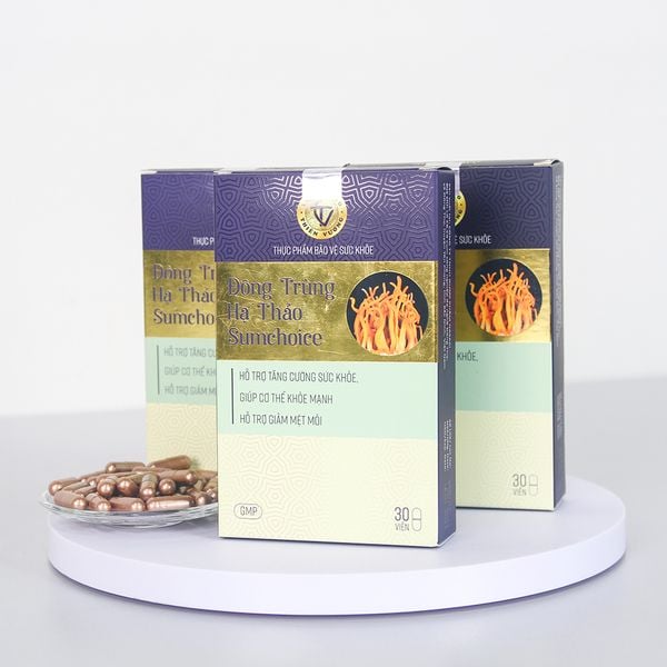 Viên Nang Đông Trùng Hạ Thảo SUMCHOICE 30 Viên
