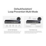  Switch Mercusys MS116GS | 16 Cổng 10/100/1000Mbps 