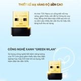  Bộ Chuyển Đổi USB Wi-Fi TP-Link Archer T2U Nano | Wi-Fi 5, Tốc Độ 600Mbps, Băng Tần Kép 