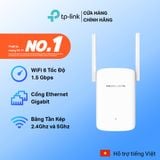  Bộ Mở Rộng Sóng Mercusys ME60X |Wi-Fi 6, AX1500, Tăng Cường Và Mở Rộng Sóng Wi-Fi 