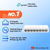  [Hỏa Tốc] Bộ Chia Mạng Để Bàn TP-Link LS1008 8 Cổng 10/100Mbps 