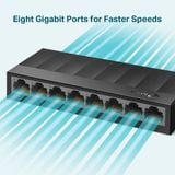  Switch TP-Link LS1008G | 8 Cổng 10/100/1000Mbps 