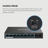  Switch Mercusys MS110P | 10 Cổng 10/100 Mbps 