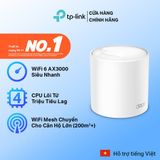  Wi-Fi Mesh TP-Link Deco X60 (1-pack) | Wi-Fi 6, Chuẩn AX5400, Tốc Độ 2.4Gbps 