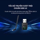  Bộ Chuyển Đôi USB Wi-Fi TP-Link Archer T3U Plus | Wi-Fi 5, Tốc Độ 1300Mpbs, băng tần kép 