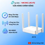  Router Wi-Fi Mercusys AC10 / MR30G | Wi-Fi 5, Băng Tần Kép 1200Mbps 
