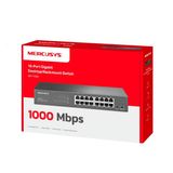  Switch Mercusys MS116GS | 16 Cổng 10/100/1000Mbps 