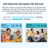  Router Wi-Fi TP-Link Archer C64 / A64 | Wi-Fi 5, Băng Tần 