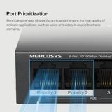  Switch Mercusys MS106LP | 6 Cổng 10/100Mbps 