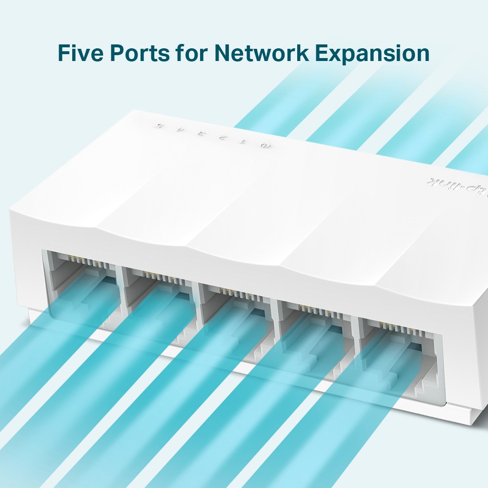 Switch TP-Link LS1005: Conectividad Fiable para tu Red - Switch 5 P base 100 Ls1005 Tp-link