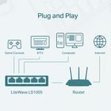  Switch TP-Link LS1005 | 5 Cổng 10/100Mbps 