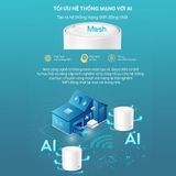  Wi-Fi Mesh TP-Link X60 (3-pack) | Wi-Fi 6, Chuẩn AX5400, 2.4Gbps 
