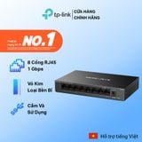  Switch Mercusys MS108GS | 8 Cổng 10/100/1000 Mbps 