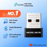  Bộ Chuyển Đổi Bluetooth USB Nano Mercusys MA530 Chuẩn Bluetooth 5.3 | USB nhỏ gọn, kết nối ổn định 