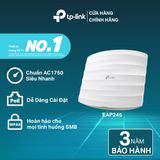  Access Point Gắn Trần TP-Link EAP245 Wifi Gigabit MU-MIMO AC1750 