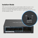  Switch Mercusys MS106LP | 6 Cổng 10/100Mbps 