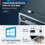  Bộ Chuyển Đổi Bluetooth USB Nano Mercusys MA530 Chuẩn Bluetooth 5.3 | USB nhỏ gọn, kết nối ổn định 