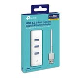  TP-Link UE330 | 3 Cổng USB 3.0 & Cổng Mạng LAN Ethernet 1000Mbps 