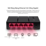  Switch Mercusys MS105G | 5 Cổng 10/100/1000 Mbps 