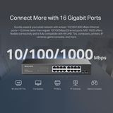  Switch Mercusys MS116GS | 16 Cổng 10/100/1000Mbps 