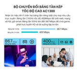  Bộ Chuyển Đổi USB Wi-Fi TP-Link Archer T3U | Wi-Fi 5, Tốc Độ 1300Mpbs 