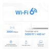  Wi-Fi Mesh Mercusys Halo H80X | Wi-Fi 6 AX3000 