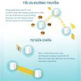  Wi-Fi Mesh TP-Link X60 (3-pack) | Wi-Fi 6, Chuẩn AX5400, 2.4Gbps 