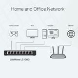  Switch TP-Link LS108G | 8 Cổng 10/100/1000Mbps 