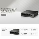  Switch Mercusys MS105GS | 5 cổng 10/100/1000 Mbps 