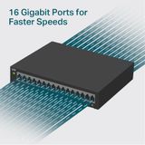  Bộ Chia Tín Hiệu Thông Minh Dễ Dàng TP-Link TL-SG116E 16 Cổng Gigabit 