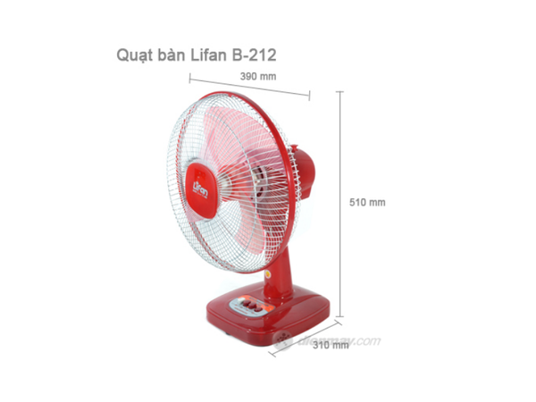  Quạt bàn 3 tấc Lifan B-212 