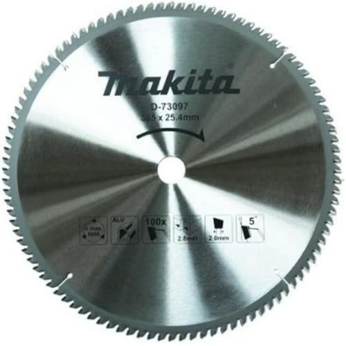  Lưỡi Cưa Makita D-73097 – Cắt Nhôm Mịn 100 Răng 305x25.4 Chính Hãng 