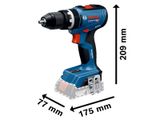  Máy Khoan Pin Động Lực Bosch GSB 18V-65 (SOLO) 