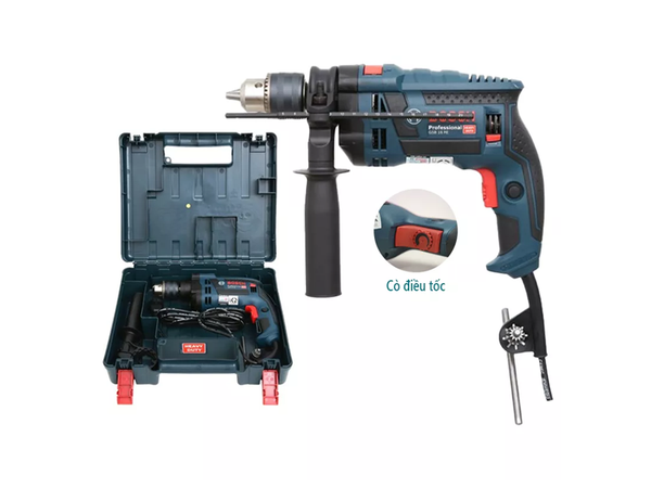 Máy Khoan Động Lực Bosch  GSB 16 RE (valy nhựa)