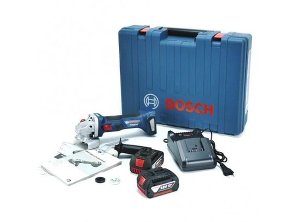  Máy Mài Góc Bosch GWS 180-LI - Kèm 2 Pin 4Ah 