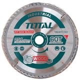  Lưỡi cưa gỗ hợp kim 60 răng Total TAC231723 254mm 
