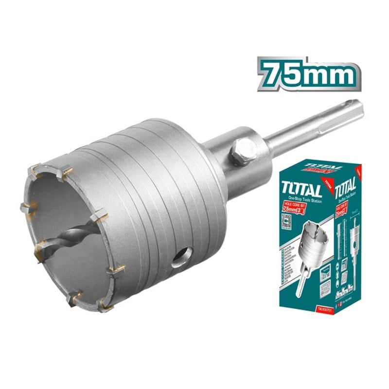  Mũi khoan khoét lỗ tường Total TAC430751 75mm 