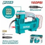  Máy Bơm Hơi Dùng Pin 20V Total TACLI2012 (Chưa Pin Sạc) 