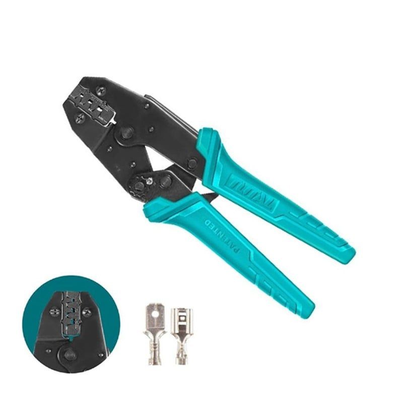 Kềm bấm cos đầu dây không cách điện AWG20-10 Total THCPC0506 
