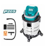  Máy hút bụi 20L dùng pin Lithium‑Ion 20V Total TVLI2005 (Chưa Pin & Sạc) 