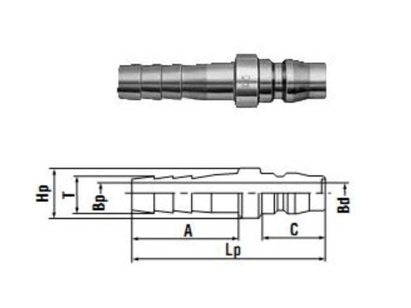  Khớp Nối Nhanh NITTO 17PH 