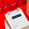 Khuyên Tai Karaff Vera Aura  - Trang Sức Bạc Mạ Vàng Trắng